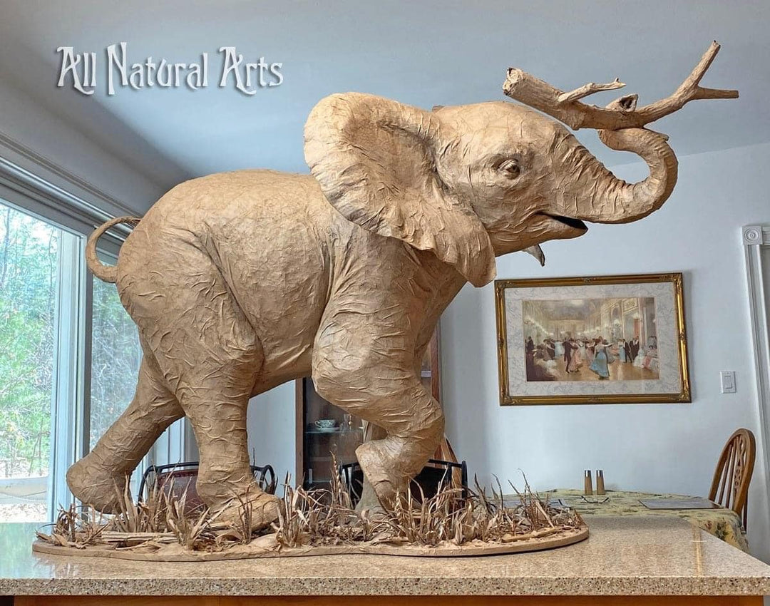 Cardboard Elephant