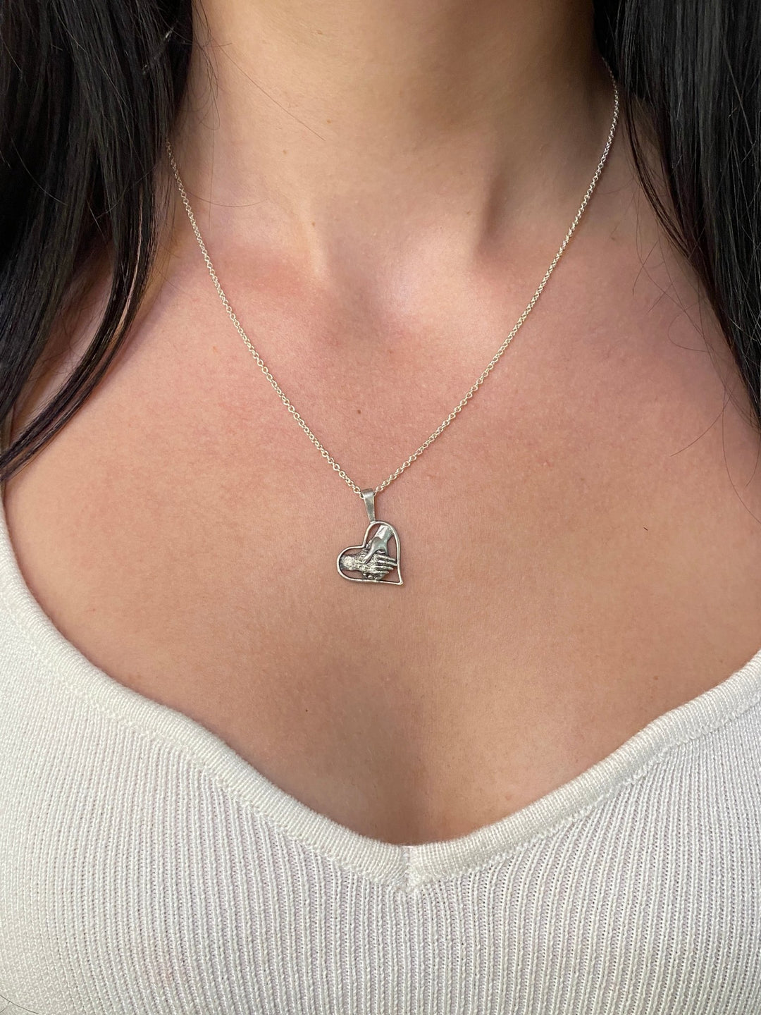 Elder Hand Necklace | Sterling Silver Pendant