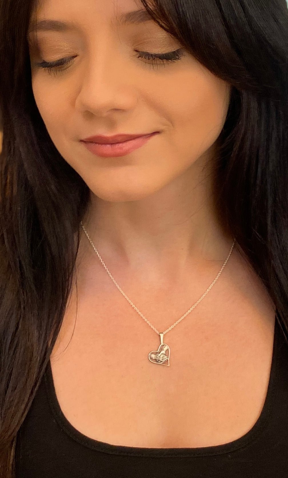 Elder Hand Necklace | Sterling Silver Pendant