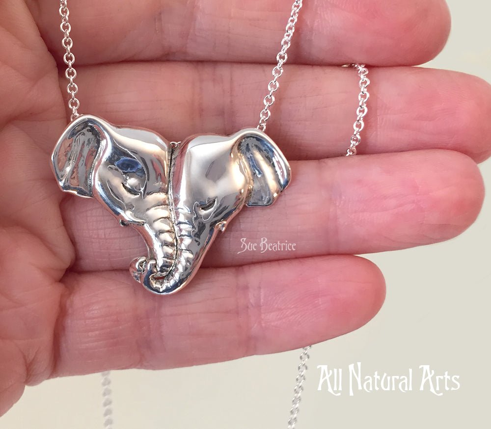 Love Nose Necklace - Sterling Silver Pendant | All Natural Arts