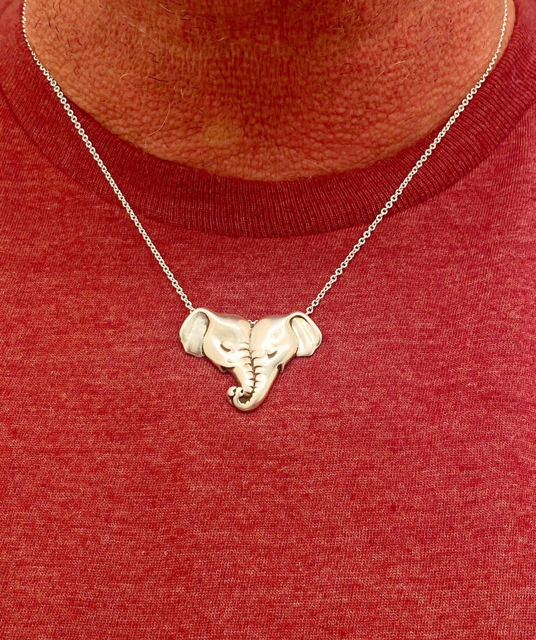 Love Nose Necklace - Sterling Silver Pendant | All Natural Arts