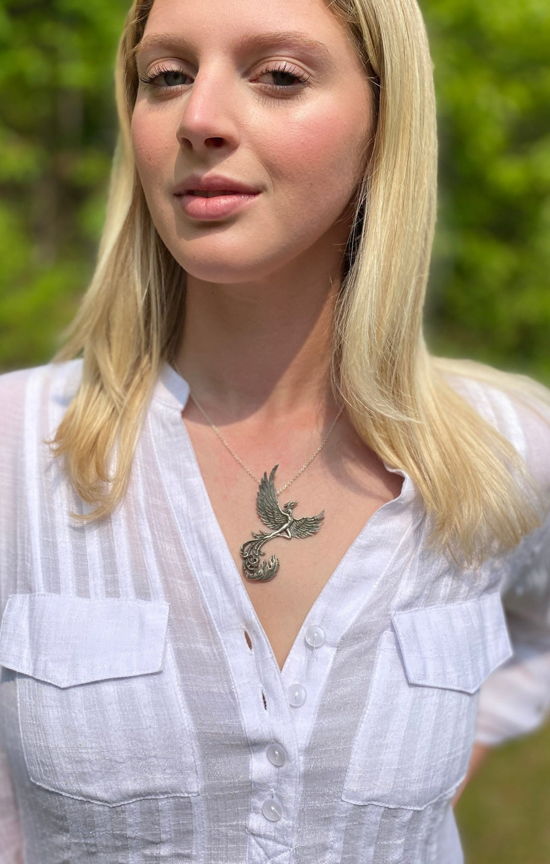 Phoenix Rising: Handcrafted Resilience and Rebirth Jewelry by Sue Beatrice