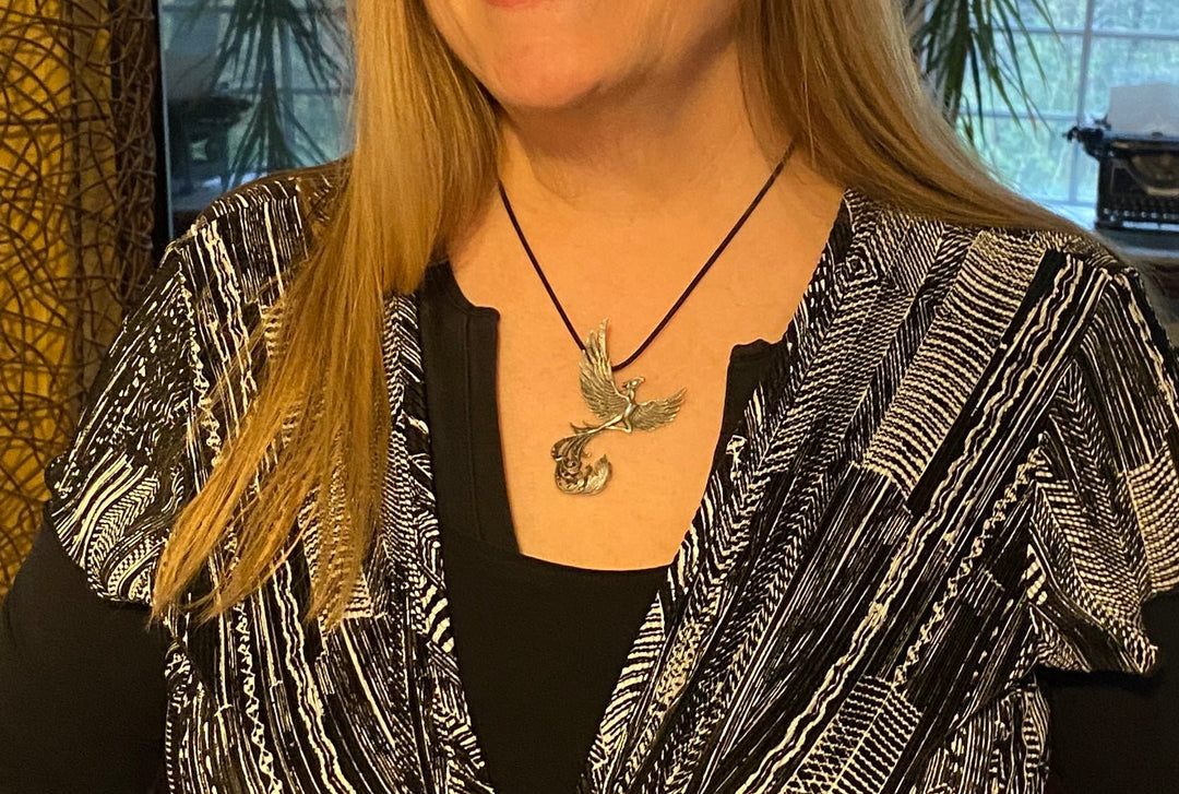 Phoenix Rising: Handcrafted Resilience and Rebirth Jewelry by Sue Beatrice