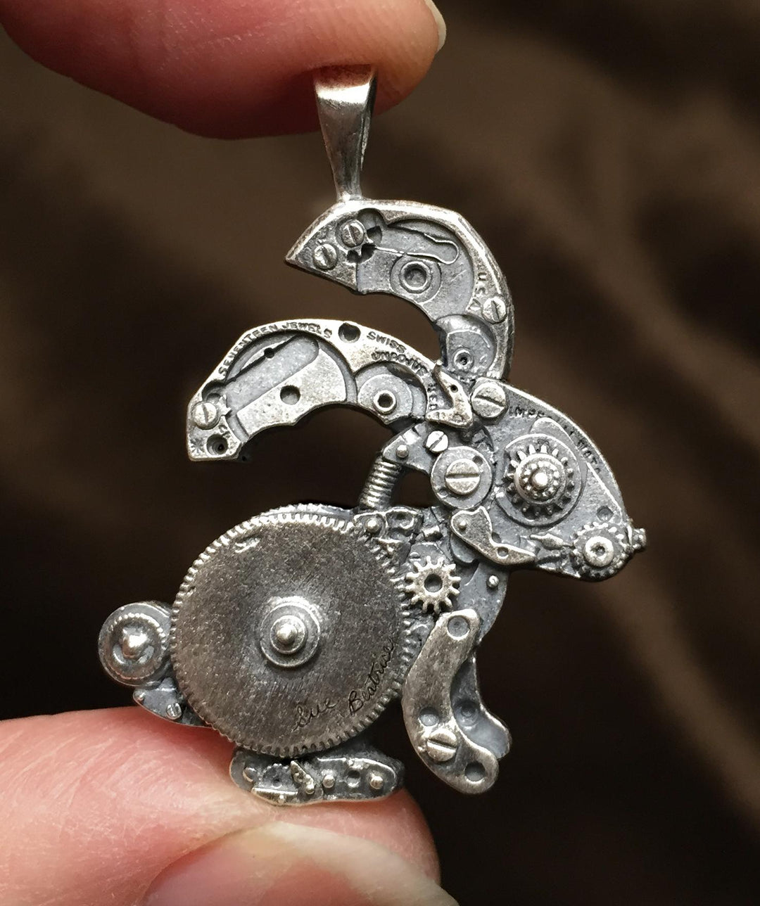 Silver Bunny Pendant
