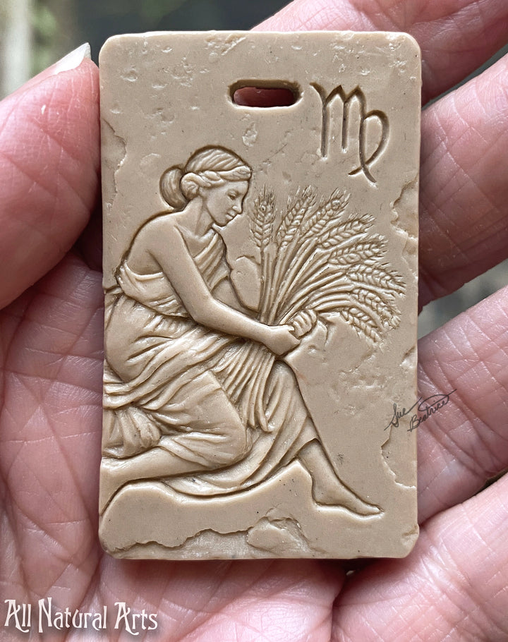 Virgo Tile Necklace