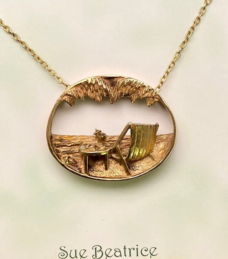 Beach Necklace Sue Beatrice Jewelry – All Natural Arts
